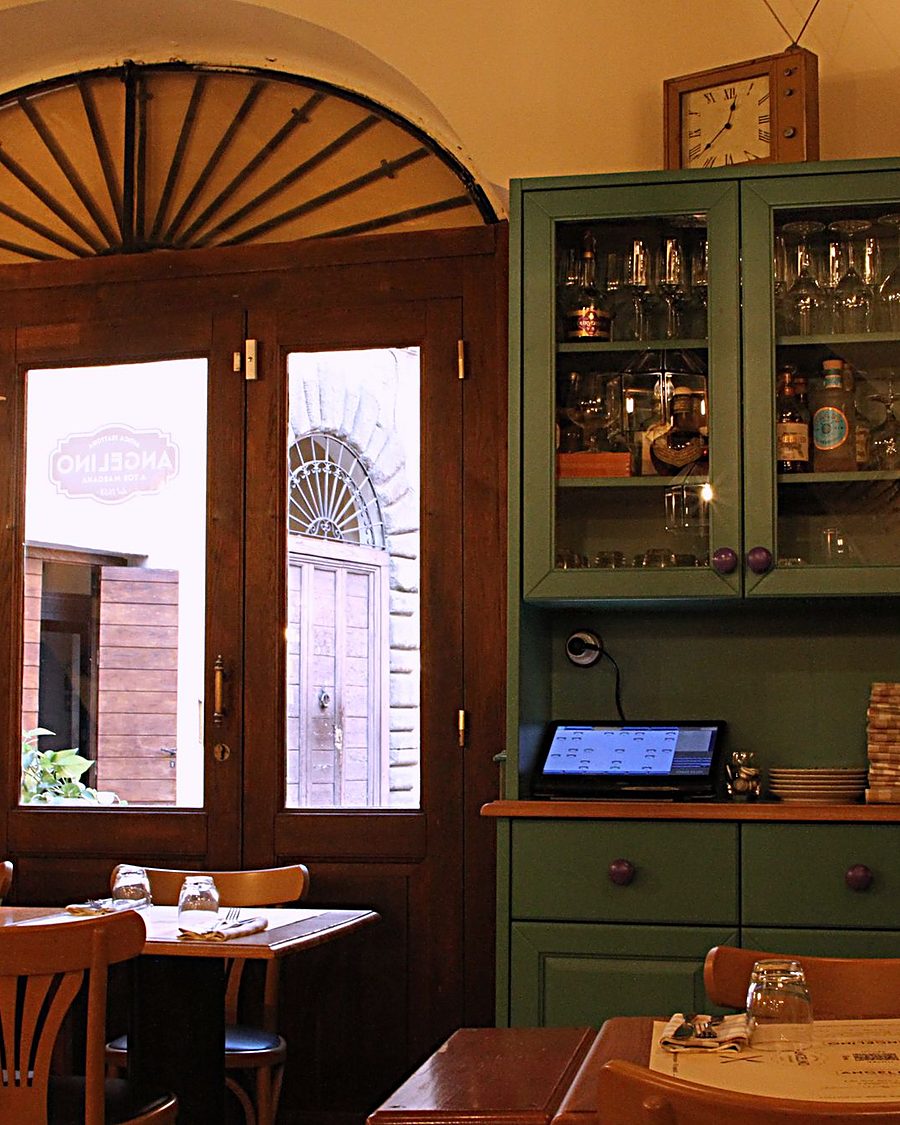 The dining room at Tony Hall